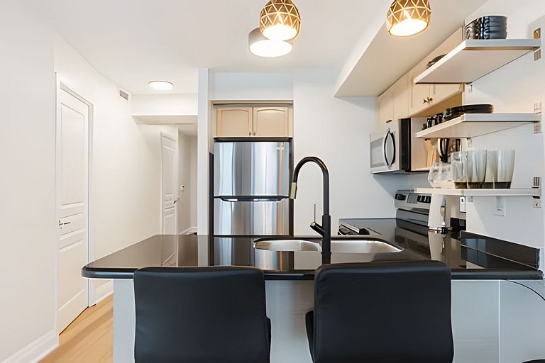 FIFA Estancia 2026: Centro de Toronto 2 habitaciones + estac