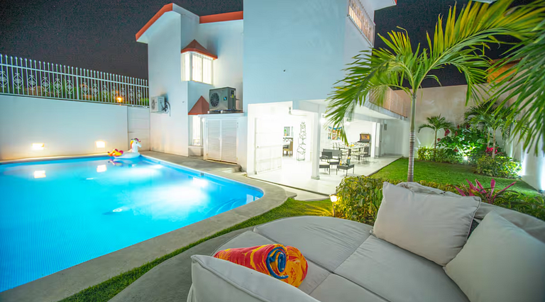 Casa Nicolasa con alberca y asador privados.