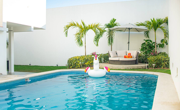 Casa Nicolasa con alberca y asador privados.