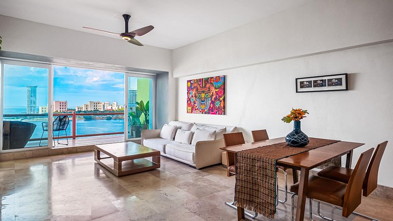 4BR Marina-View Suite Above Casino by the Coast