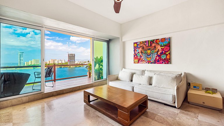 4BR Marina-View Suite Above Casino by the Coast