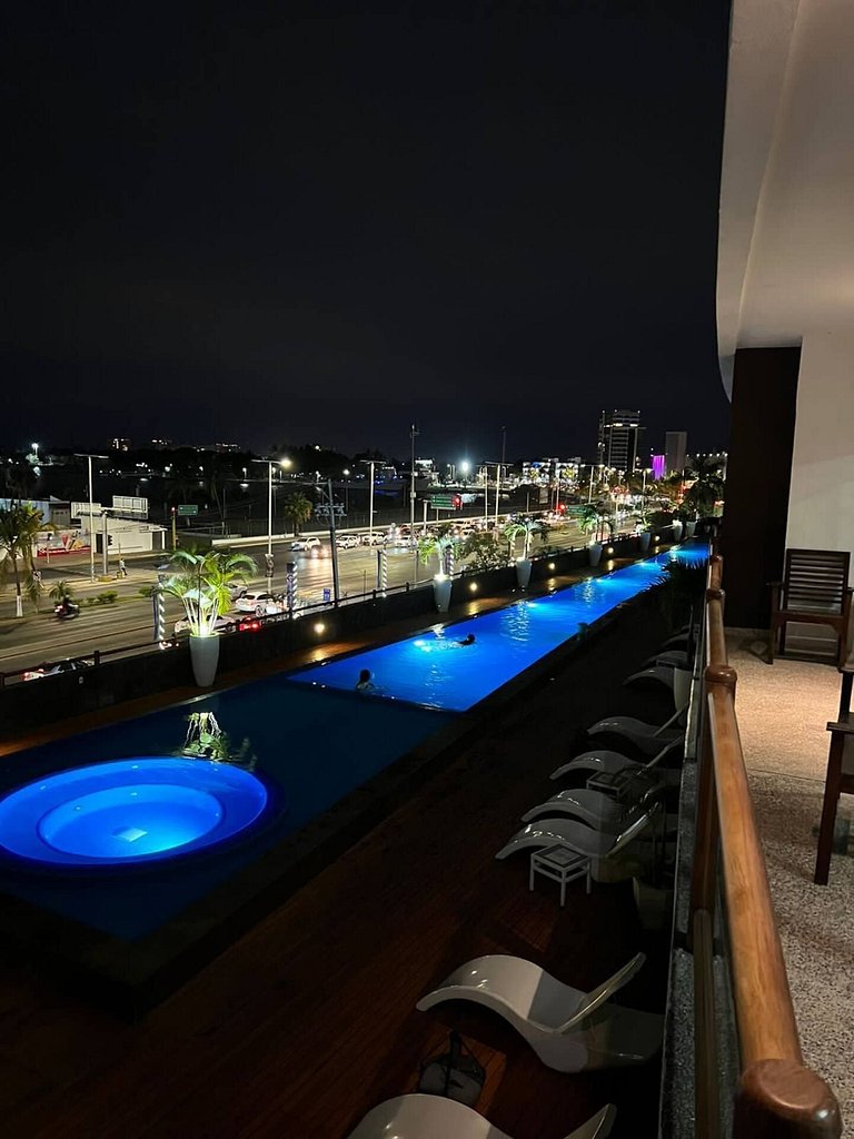 4BR Marina-View Suite Above Casino by the Coast