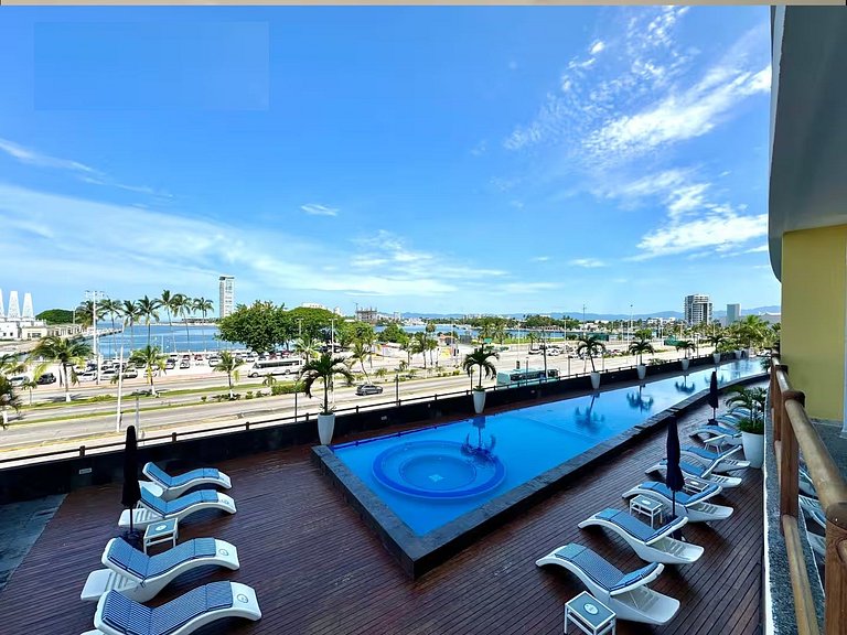 4BR Marina-View Suite Above Casino by the Coast