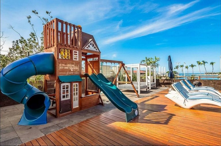 4BR Marina-View Suite Above Casino by the Coast