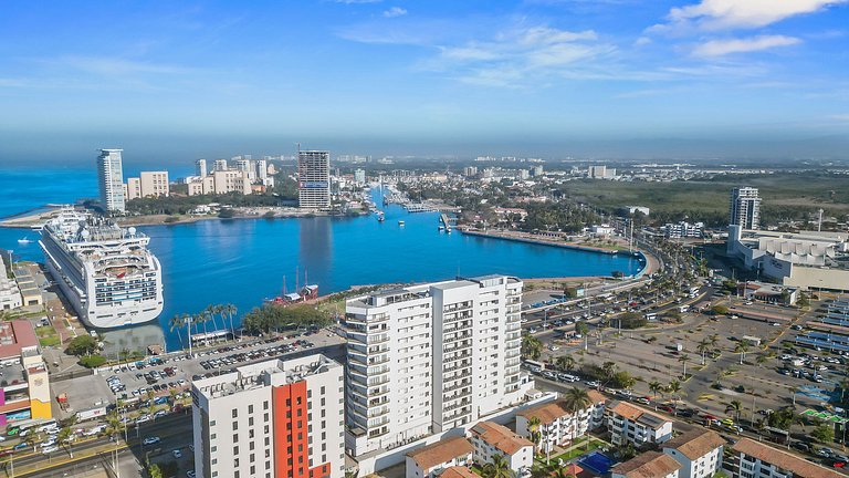 6 habitaciones, 3 suites, vistas al mar y casino