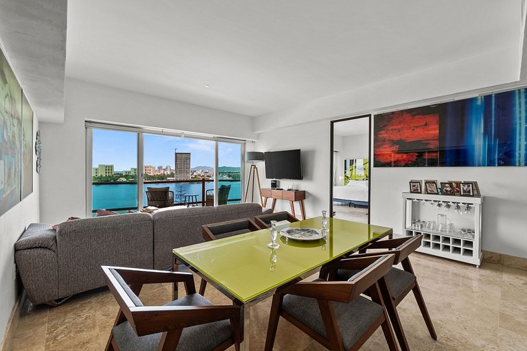 Mágico 2BDR con vista a la piscina y casino