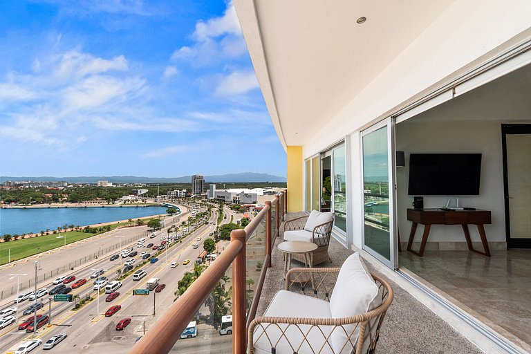 Mágico 2BDR con vista a la piscina y casino