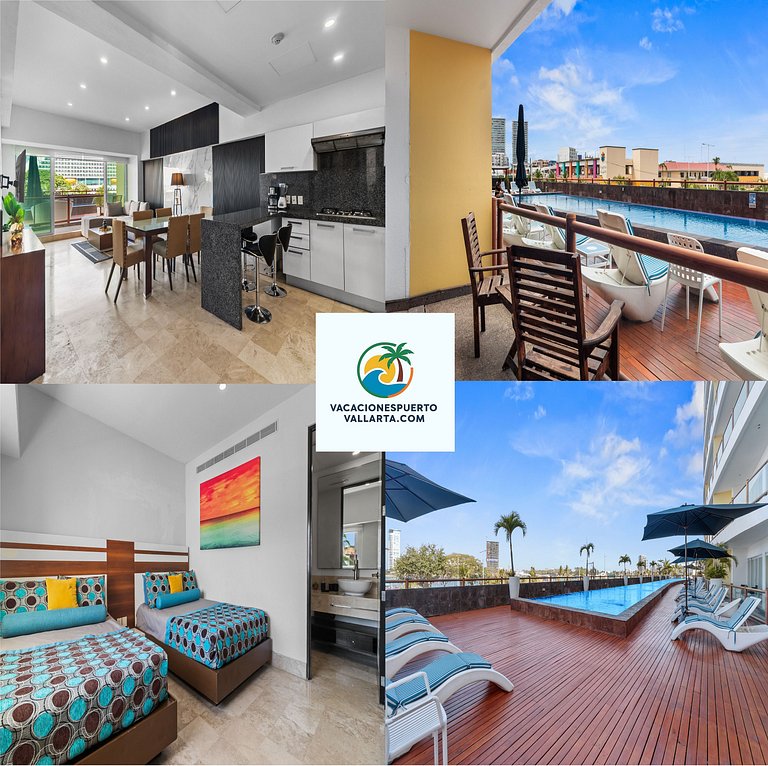 6 habitaciones, 3 suites, vistas al mar y casino