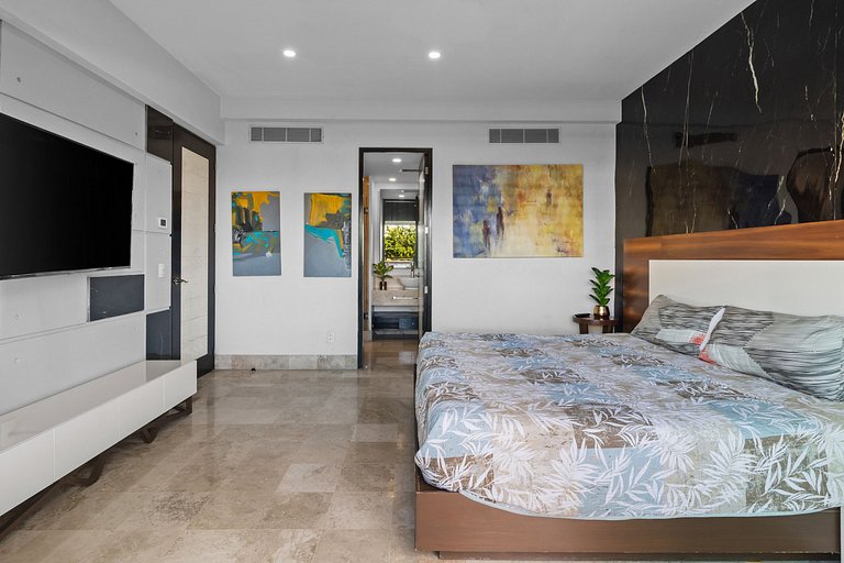 6 habitaciones, 3 suites, vistas al mar y casino