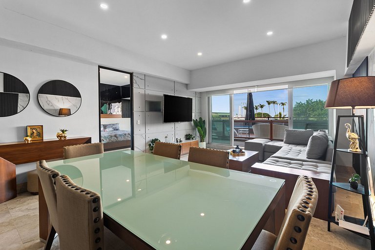 6 habitaciones, 3 suites, vistas al mar y casino