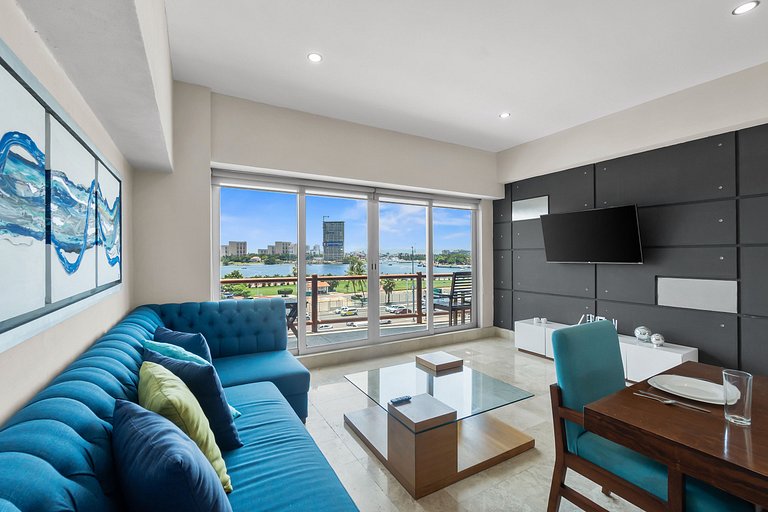 5 habitaciones, 3 suites, vistas al mar y casino