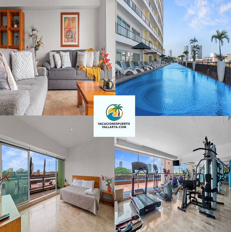4BR Marina Ocean-View Above Casino 2 Suites