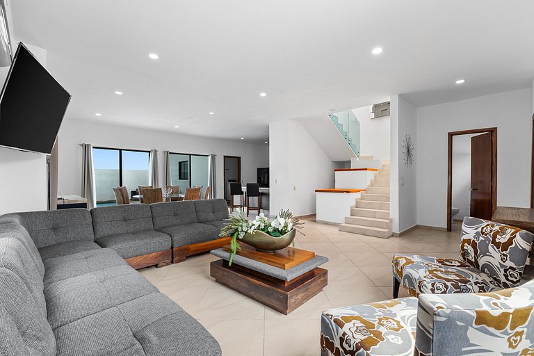 Casa Oasis B-Nayar, residencial privado, club de playa, tran