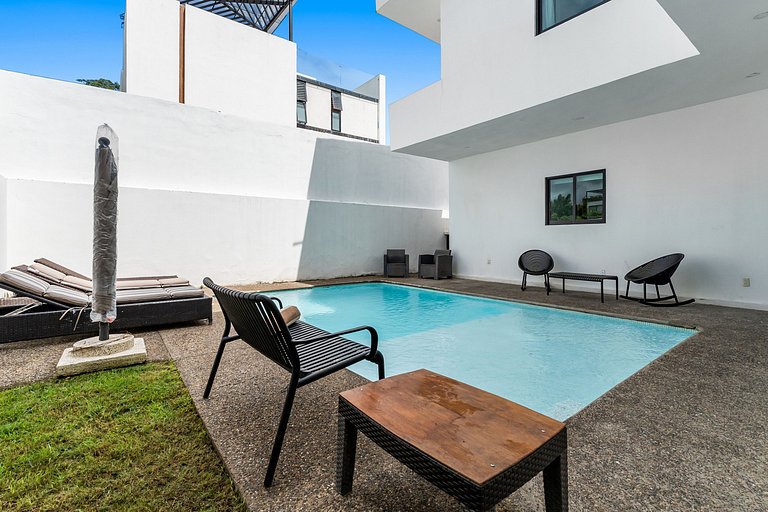Casa Oasis B-Nayar, residencial privado, club de playa, tran