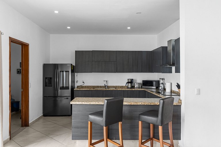 Casa Oasis B-Nayar, residencial privado, club de playa, tran