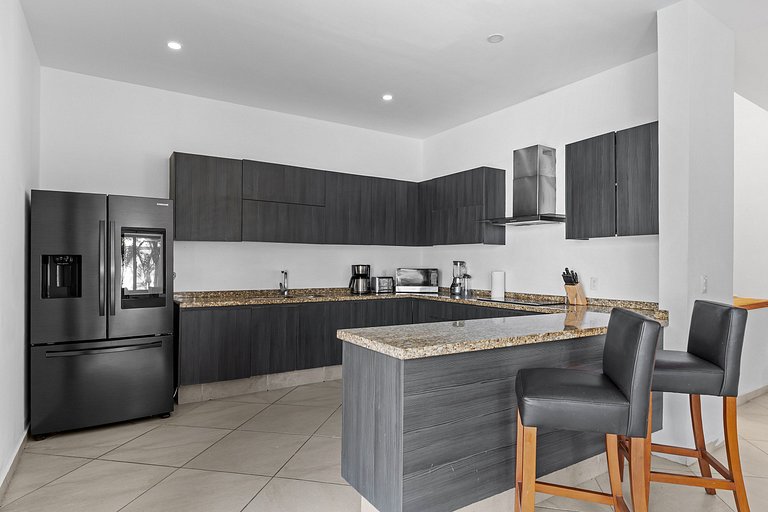 Casa Oasis B-Nayar, residencial privado, club de playa, tran