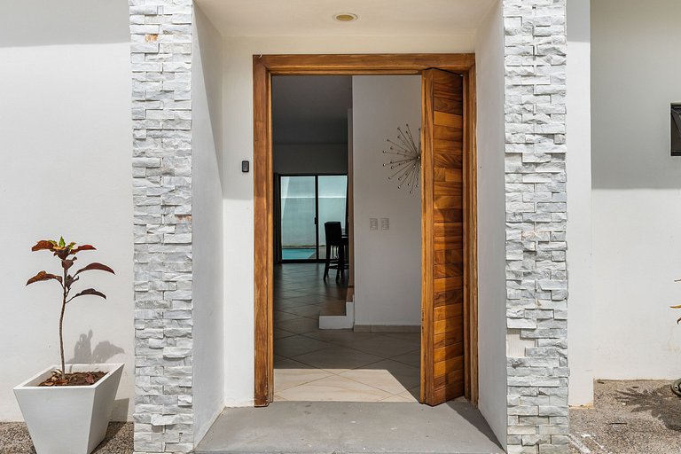 Casa Oasis B-Nayar a pie de paya, residencial privado, club