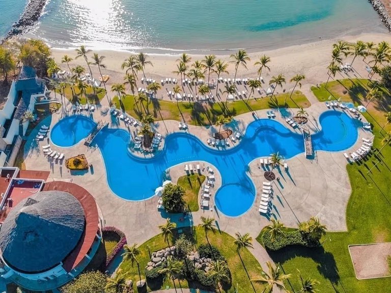 Casa Oasis B-Nayar, residencial privado, club de playa, tran