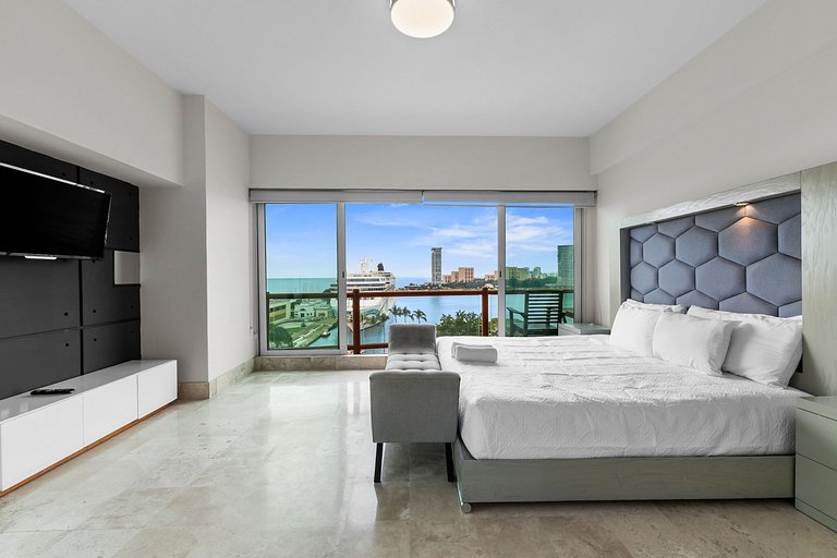 Mágico 2BDR con vista a la piscina y casino