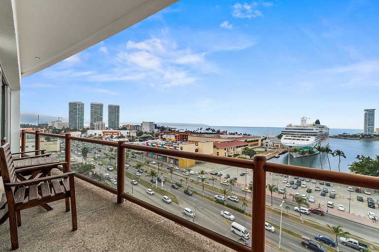 Mágico 2BDR con vista a la piscina y casino