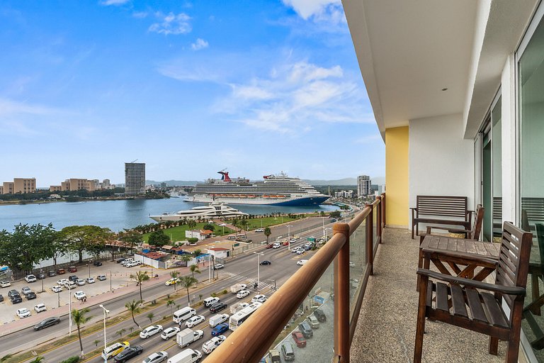 Mágico 2BDR con vista a la piscina y casino