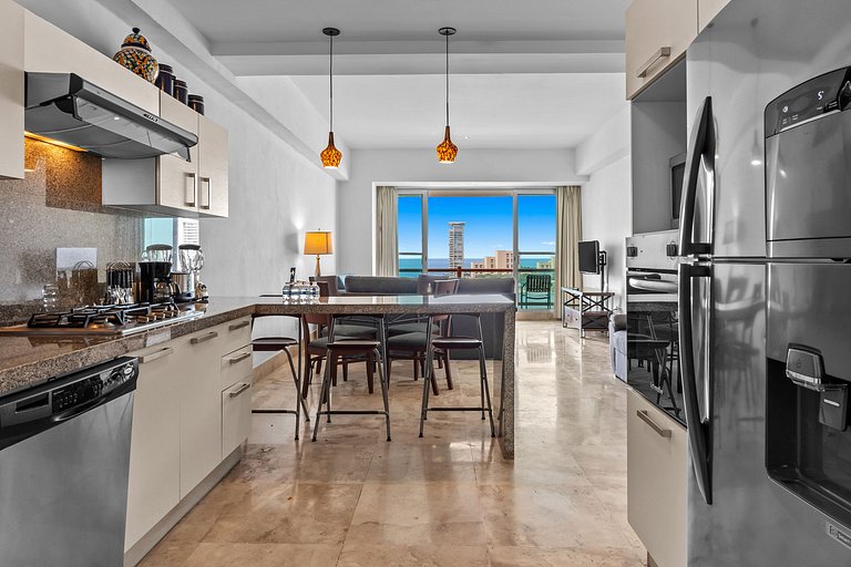 Cubierta 12 Comfort 1BDR con vista al puerto