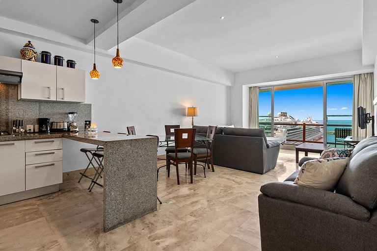 Deck 12 - Penthouse Suite 1BDR Harbor View