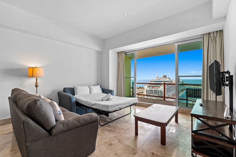 Deck 12 - Penthouse Suite 1BDR Harbor View