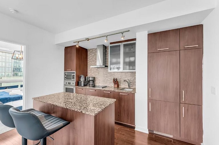 Modern Hi Rise Condo-Lake View (5 Beds+Parking)