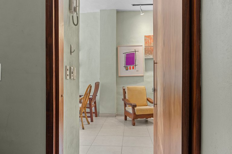 Departamento 1 cuarto, 1.5 baños Zona Romántica