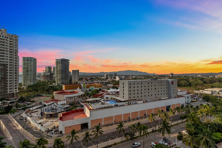 2BDR Ocean View Condo in Condomar Puerto Vallarta