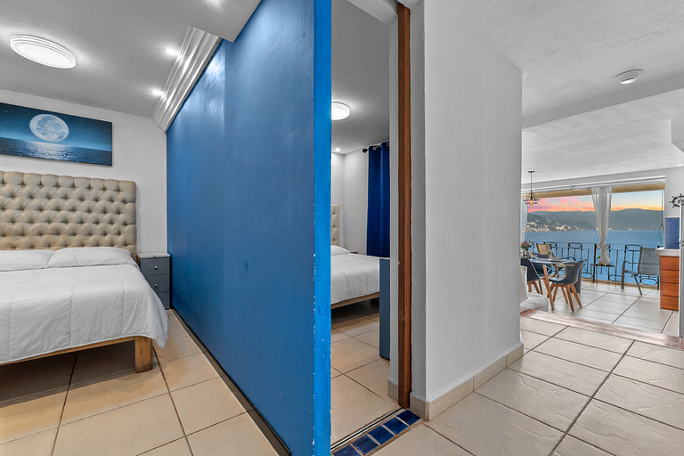 2BDR Ocean View Condo in Condomar Puerto Vallarta