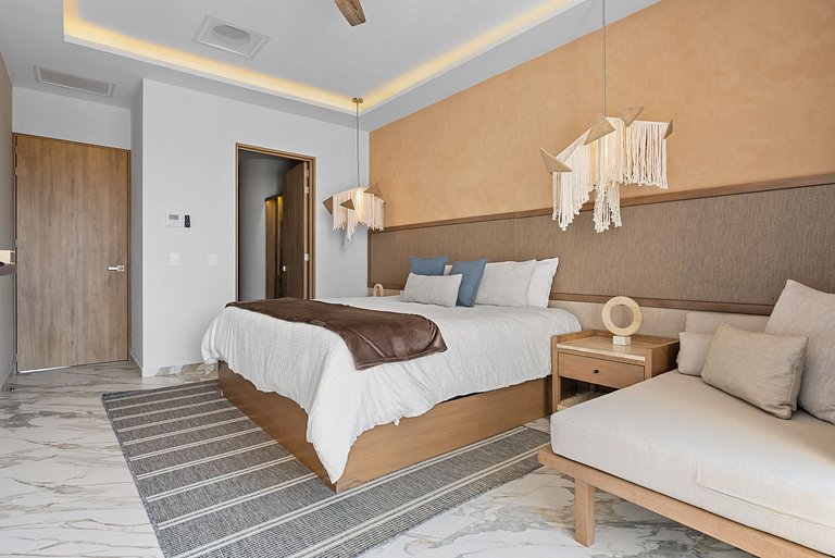 Condominio de lujo a pie de playa con jacuzzi