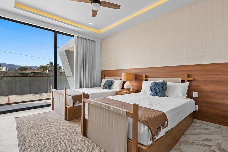 Condominio de lujo a pie de playa con jacuzzi