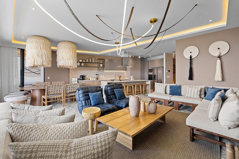 Condominio de lujo frente al mar con jacuzzi