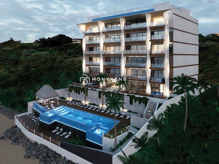 Bahiban Residences frente al mar por Monyxbnb