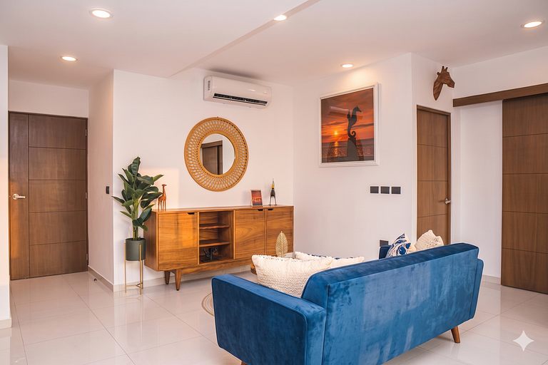 Zoho Skies 2 BDR, 2 Bath, with Parking