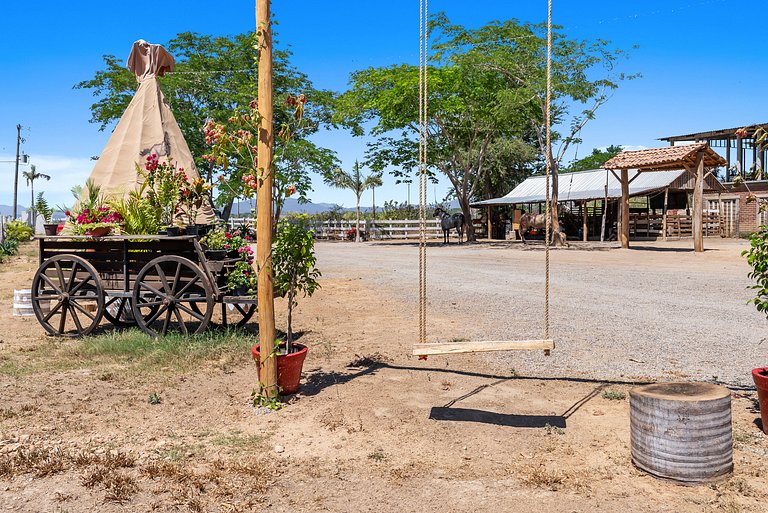 Rancho La Trinidad, paseos a caballo y sede de eventos