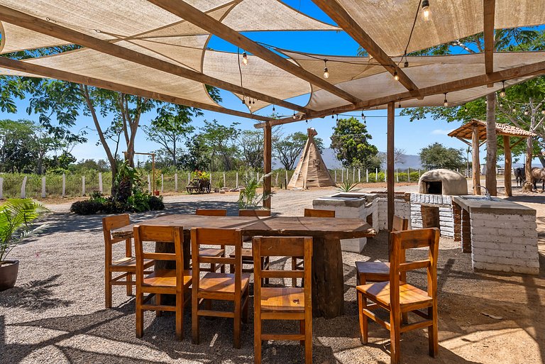 Rancho La Trinidad, paseos a caballo y sede de eventos