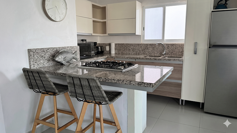 Hermoso departamento en Condominios La Marina