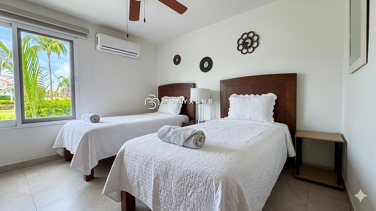 Gran Marina, 4 habitaciones, 2 baños, estacionamiento