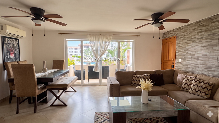 Gran Marina, 4 habitaciones, 2 baños, estacionamiento
