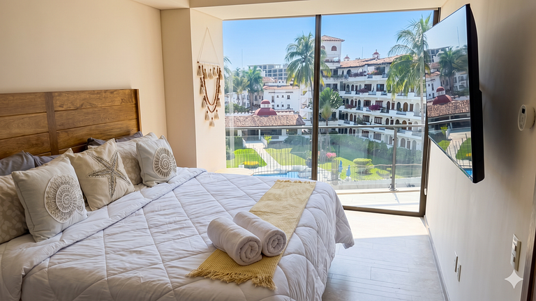 Nima Bay, 2-Cuartos, Balcon, Piscina, Marina