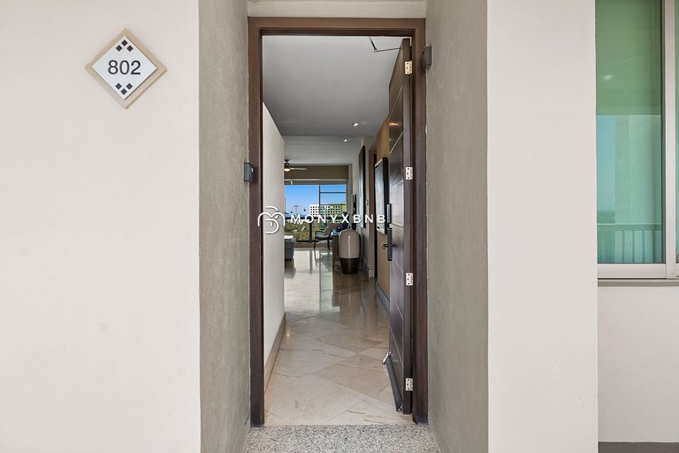 Apartamento lujoso acceso Vidanta, piscina y playa