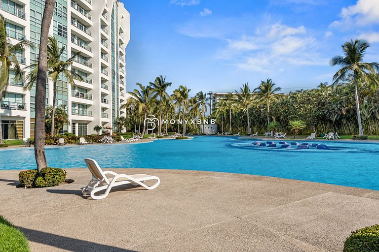 Apartamento lujoso acceso Vidanta, piscina y playa