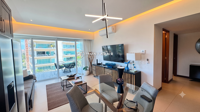 Lujoso apartamento de 1 dormitorio en Marina Vallarta, con b