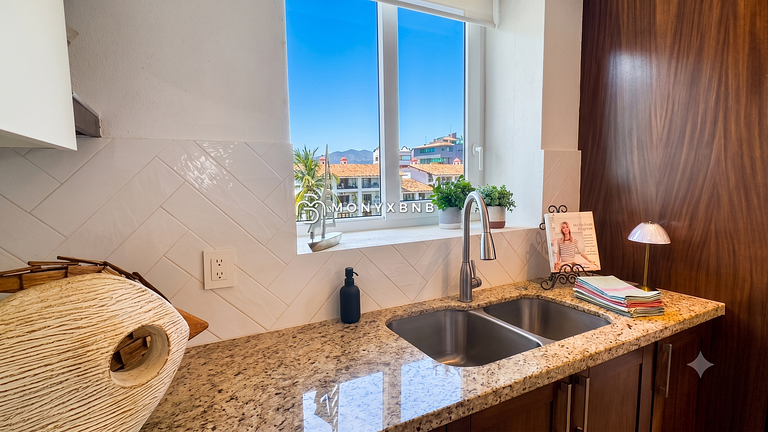 Lujoso apartamento de 1 dormitorio en Marina Vallarta, con b