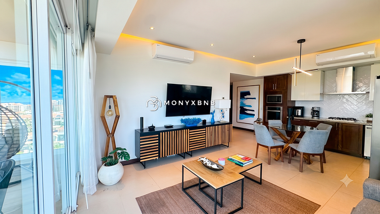 Lujoso apartamento de 1 dormitorio en Marina Vallarta, con b