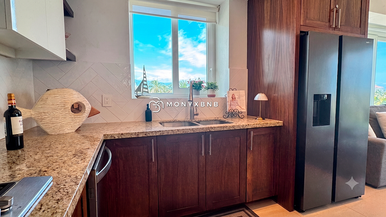 Lujoso apartamento de 1 dormitorio en Marina Vallarta, con b