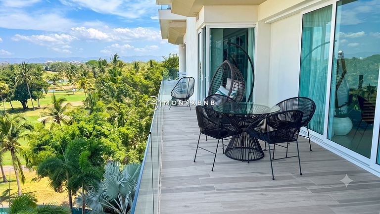 Lujoso apartamento de 1 dormitorio en Marina Vallarta, con b